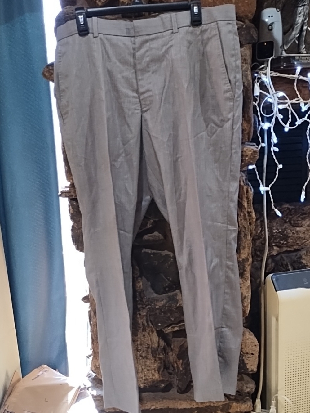 Perry Ellis Light Gray Men's Dress Pants